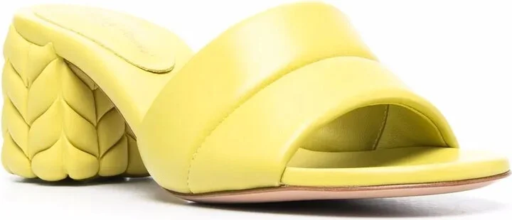Padded Leather Sandals - Image 2
