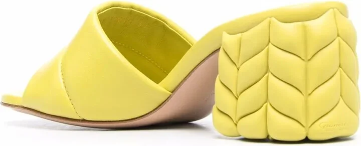 Padded Leather Sandals - Image 3