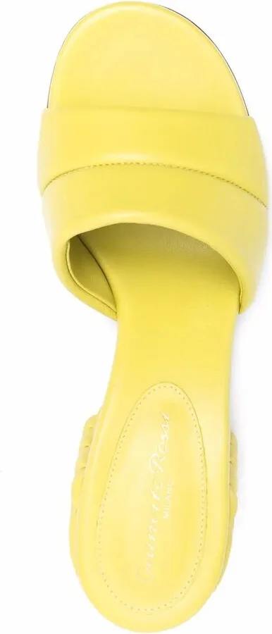 Padded Leather Sandals - Image 4