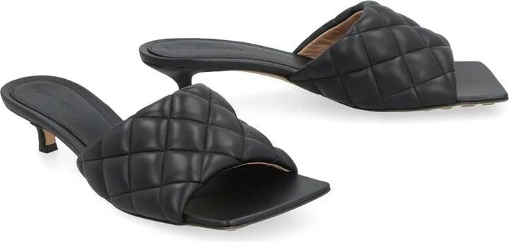 Padded Leather Sandals - Image 3