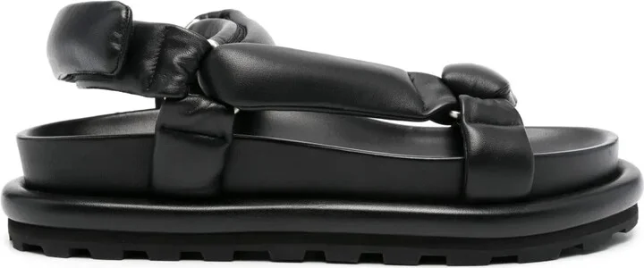 Padded Leather Sandals
