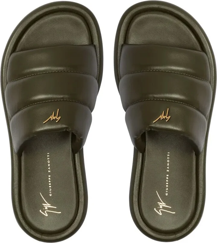 Padded-Leather Sliders - Image 4