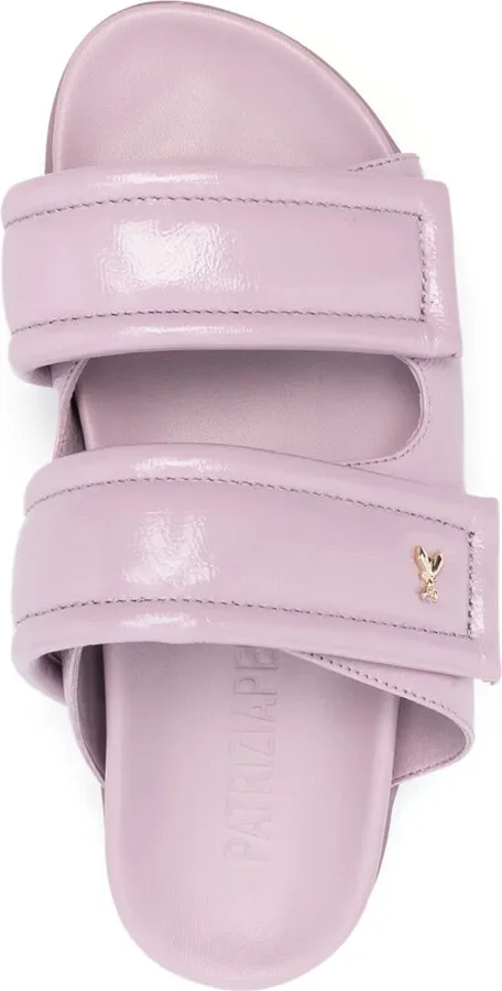 Padded Leather Slides - Image 4