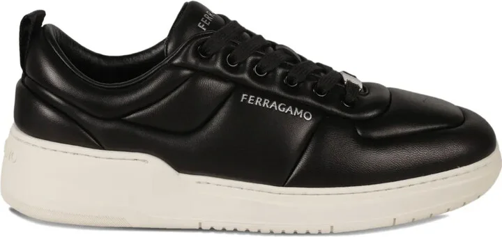 Padded Leather Sneakers