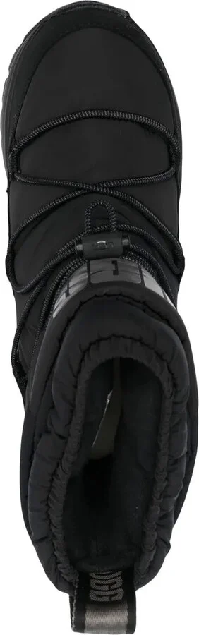 Padded Logo-Print Boots - Image 4