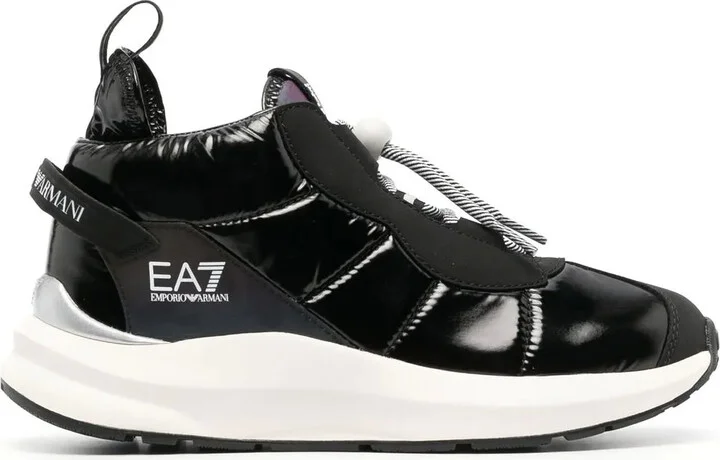 Padded Mid-Top Sneakers