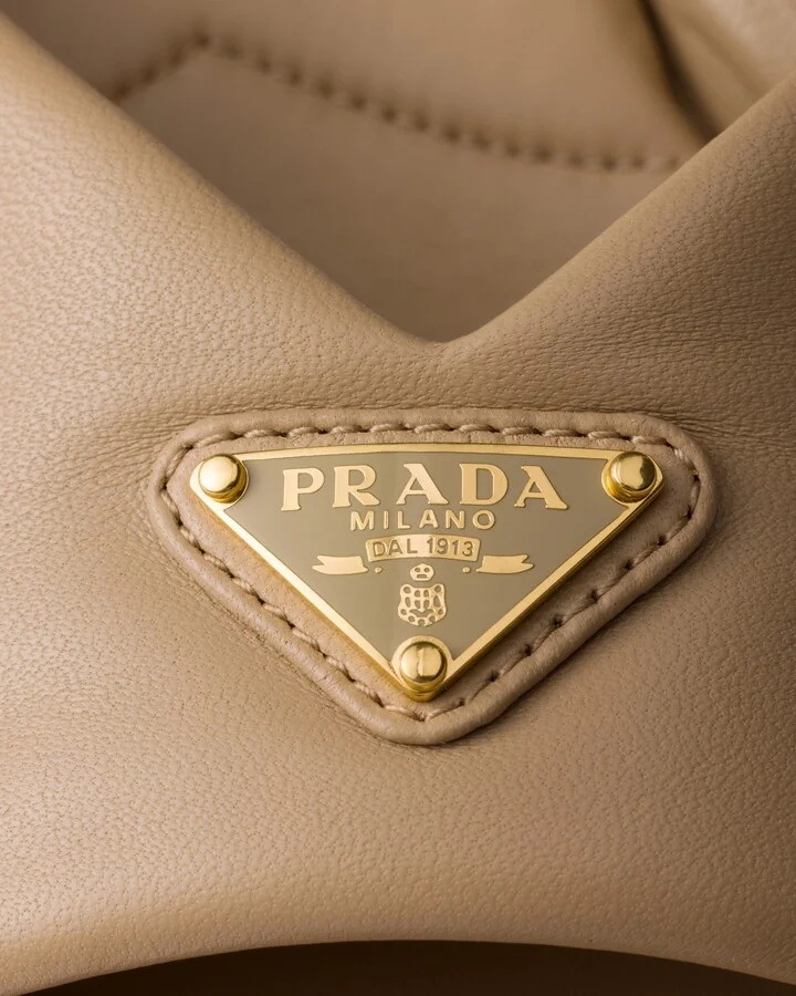 Padded nappa leather sandals - Image 6