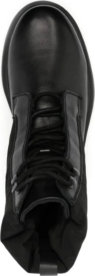 Padded-Panel Lace-Up Boots - Image 4