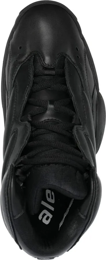 Padded-Panel Low-Top Sneakers - Image 4