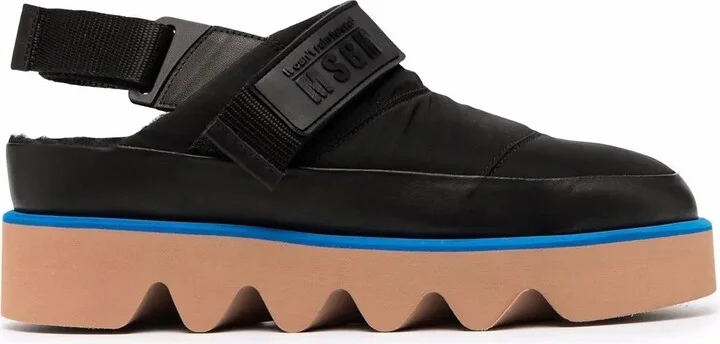 Padded Platform Mules