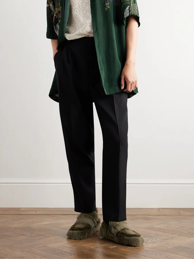 Padded Pony Hair Loafers - Image 2