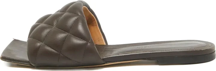 Padded Square-Toe Sandals