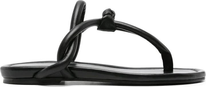 Padded Thong-Strap Sandals