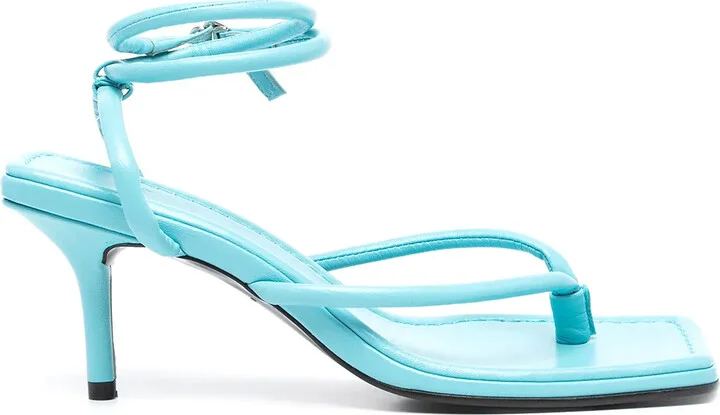 Padded Thong-Strap Sandals