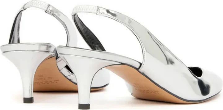 Padim 50mm leather pumps - Image 3