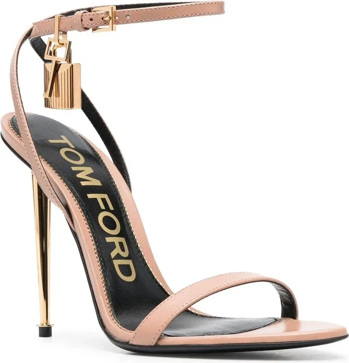 Padlock 120mm leather sandals - Image 2