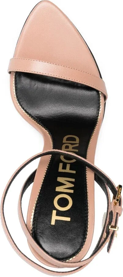 Padlock 120mm leather sandals - Image 4