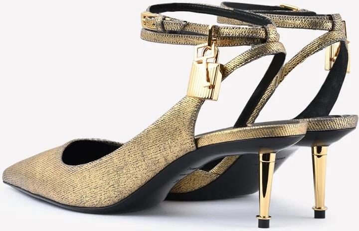 Padlock 55 Coated Denim Pumps - Image 2