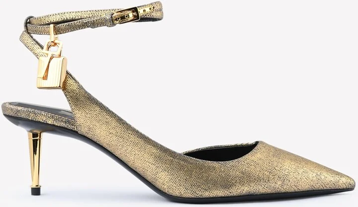 Padlock 55 Coated Denim Pumps