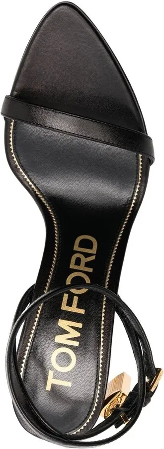 Padlock 85mm leather sandals - Image 4