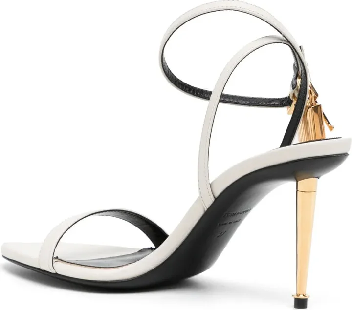 Padlock 85mm leather sandals - Image 3