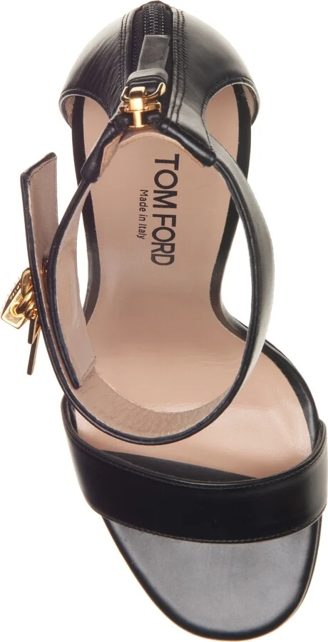 Padlock Ankle Strap Sandal - Image 5