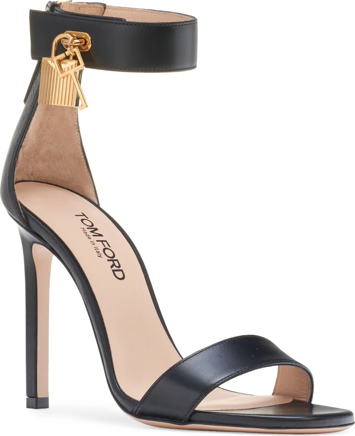 Padlock Ankle Strap Sandal