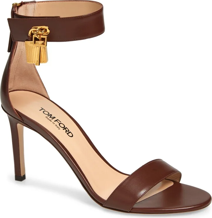 Padlock Ankle Strap Sandal
