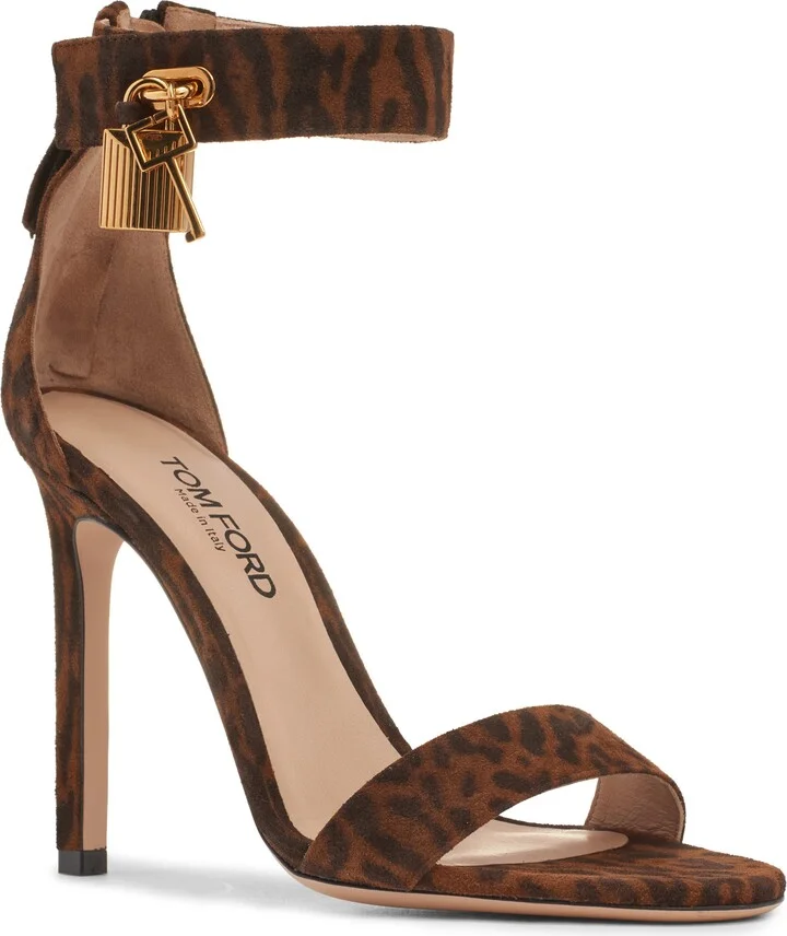 Padlock Ankle Strap Sandal