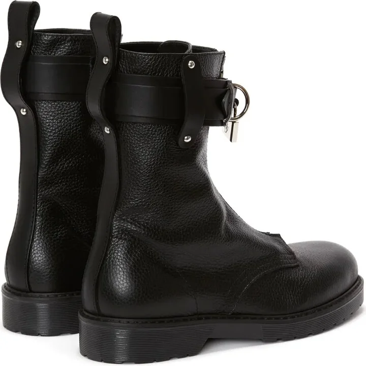 Padlock Combat Boots - Image 3