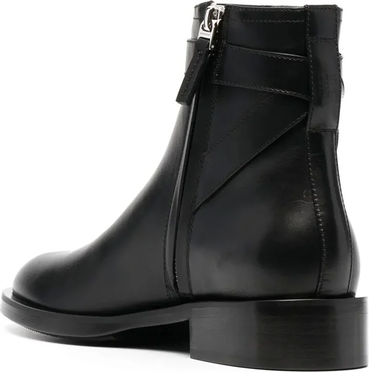 Padlock-Detail Boots - Image 3