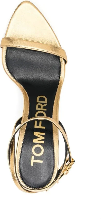 Padlock leather sandals - Image 4