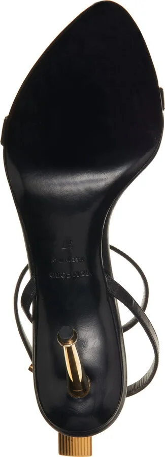 Padlock Naked Pointy Toe Sandal - Image 6