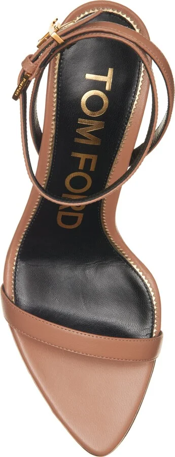 Padlock Naked Pointy Toe Sandal - Image 11