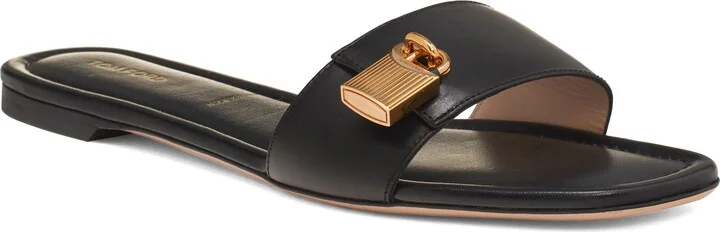 Padlock Slide Sandal