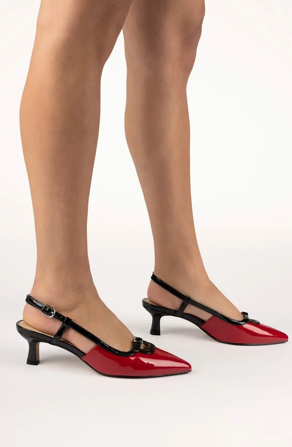 Padma Slingback Kitten Heel Pump - Wide Width Available - Image 9