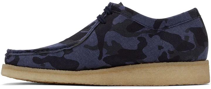 Padmore & Barnes Blue Print Derbys - Image 3