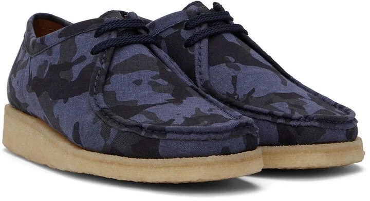Padmore & Barnes Blue Print Derbys - Image 4