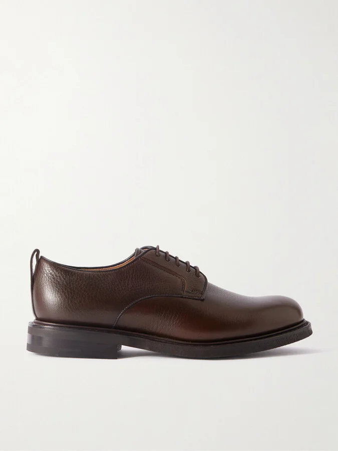 Padstow Full-Grain Leather Derby Shoes
