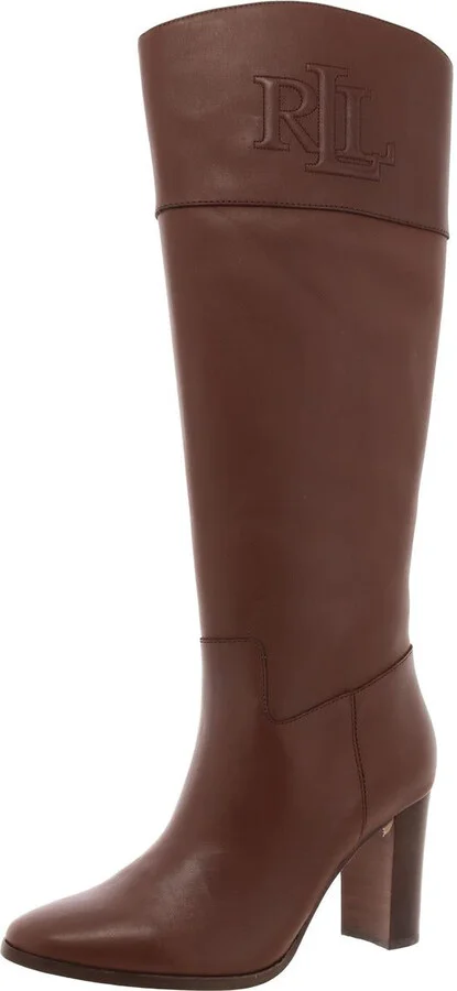 Page II Womens Leather Tall Knee-High Boots