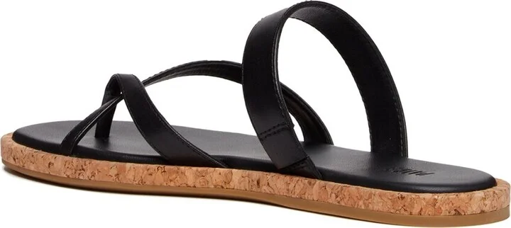Paige Dianne Calf Leather Flat Sandal - Image 2