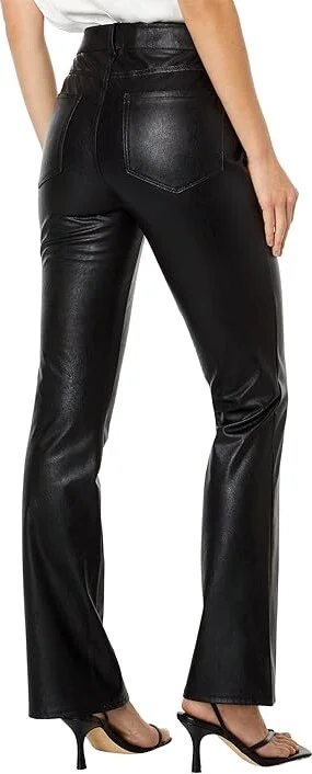 Paige High-Rise Manhattan Boot Women's Clothing Black : 34, Polyurethane - Image 2