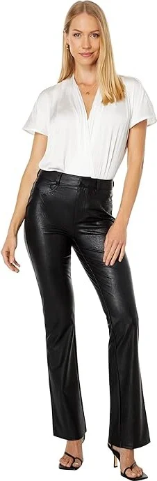 Paige High-Rise Manhattan Boot Women's Clothing Black : 34, Polyurethane - Image 3