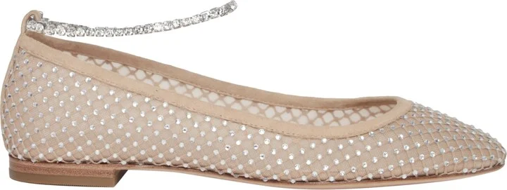 PAIGE Women's Janine with Rhinestone Flat Ballet