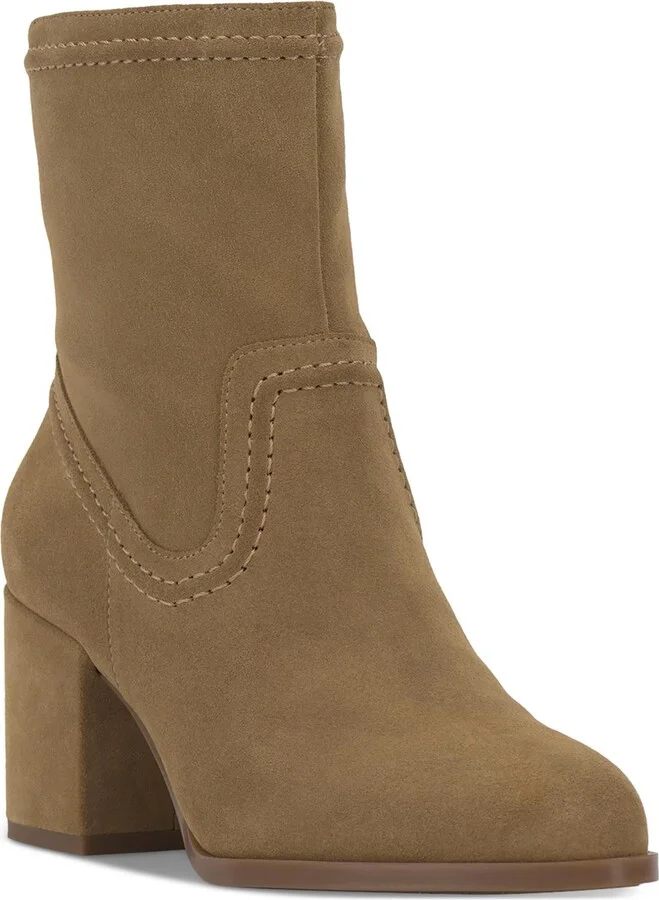 Pailey Womens Suede Zipper Ankle Boots
