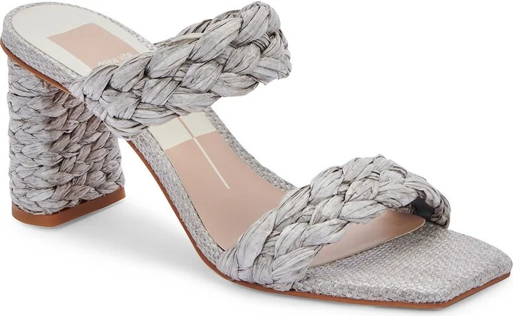 LIGHT GREY RAFFIA