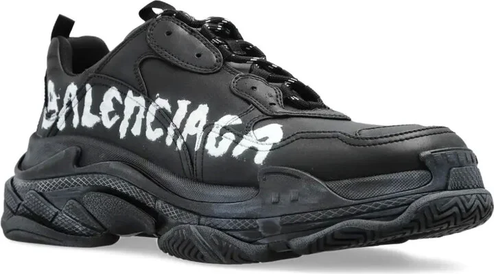 Paint Logo Triple S Sneakers - Image 2