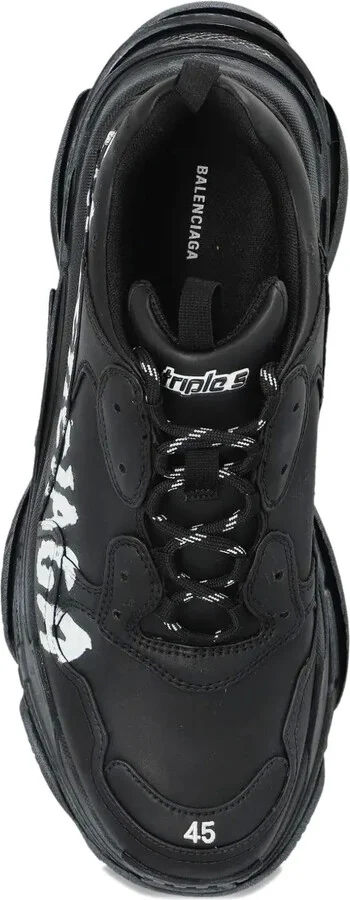 Paint Logo Triple S Sneakers - Image 4