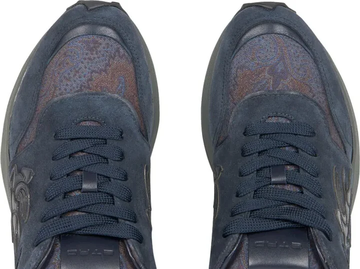 Paisley-Motif Sneakers - Image 3