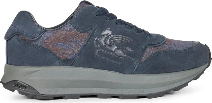 Paisley-Motif Sneakers